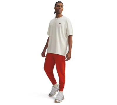 Under Armour Men's Rival Tapered-fit Fleece Joggers In Red