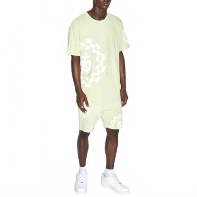Ksubi Team Biggie Short Sleeve Tee In Limelite Green In Green