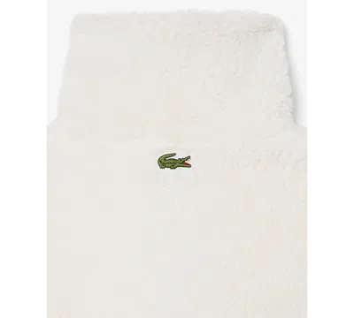 Lacoste Usa Women's Oversized Colorblock Half Zip Jacket In Purple