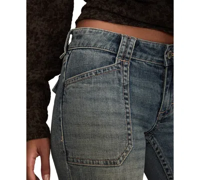 Lucky Brand Women's Low Rise Flare Jeans In Blue