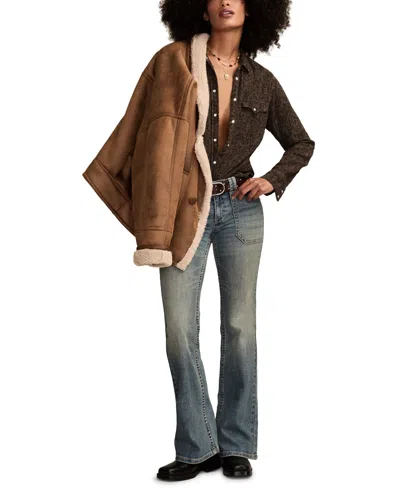 Lucky Brand Women's Low Rise Flare Jeans In Blue