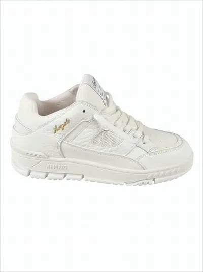 Axel Arigato Low-top White Sneakers With Perforated Detailing In White