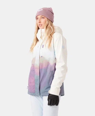 Roxy Jetty 3n1 Jacket In Animal Print