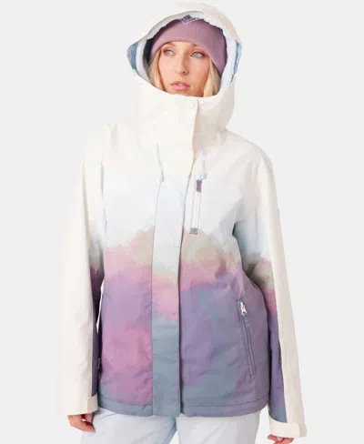 Roxy Jetty 3n1 Jacket In Animal Print