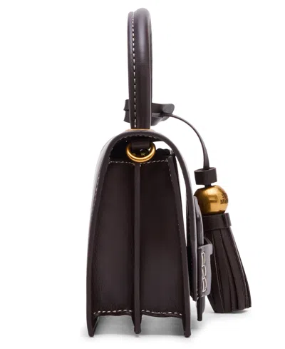 Steve Madden Bpreppy Top Handle Mini Satchel Bag In Burgundy