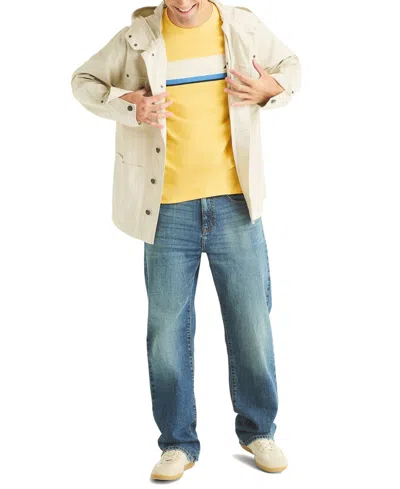 Nautica Men's Short Sleeve Stripe T-shirt In Yellow