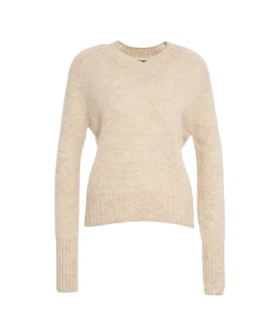 Peuterey Alpaca Blend Sweater In Neutral