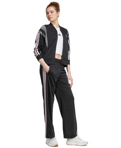 Adidas Originals Adidas Stadium Mesh Pants In Black