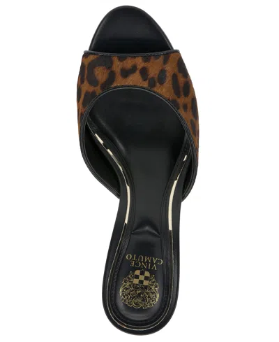 Vince Camuto Women's Prynn Calf Hair High Heel Mule Sandals In Multi