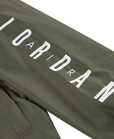 Jordan Boys And Girls 8-20 System Long Sleeve Jacket In Green