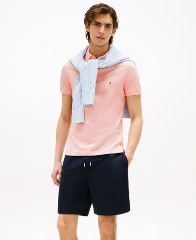 Tommy Hilfiger Men's 1985 Slim Fit Polo Shirt In Pink