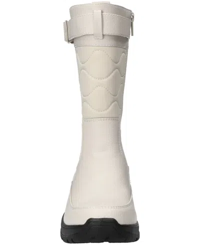 Easy Street Womens Blizzard Flat Heel Booties In Multi