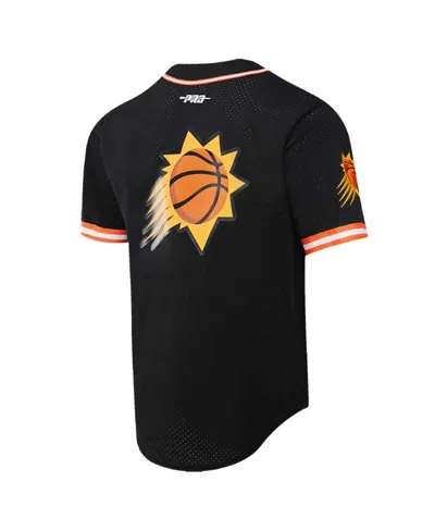 Pro Standard Men's Devin Booker Black Phoenix Suns Capsule Player Baseball Button-up Shirt In Black