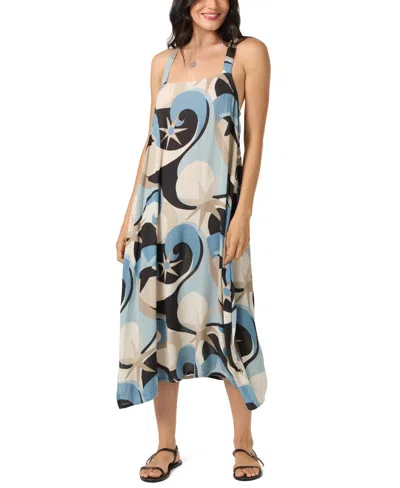 O'neill Juniors' Miranda Sleeveless Swimsuit Dress In Multi