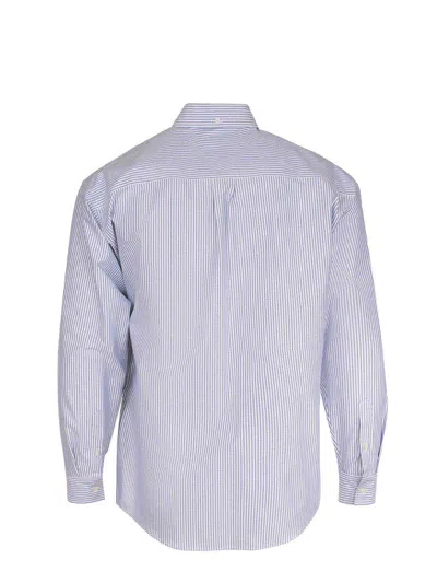 Msgm Long Sleeve Shirt In Blue