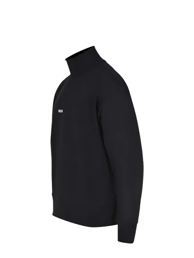 Msgm Sweatshirt In Black