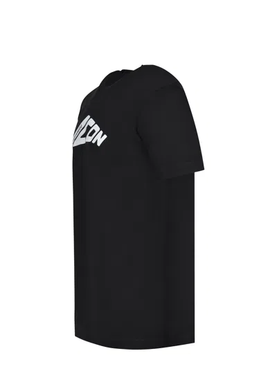Dsquared2 Dsquared Men Cotton T-shirt In Black