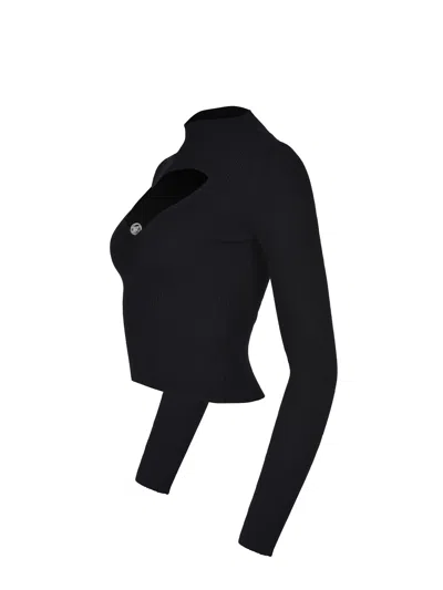 Diesel M-olina Black Jersey In Black