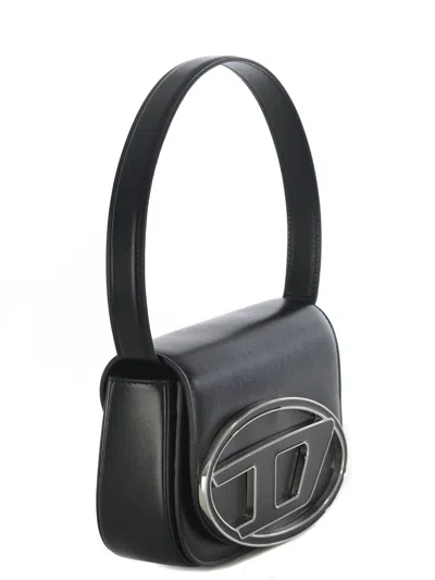 Diesel Rectangular Leather Shoulder Bag With Single Handle