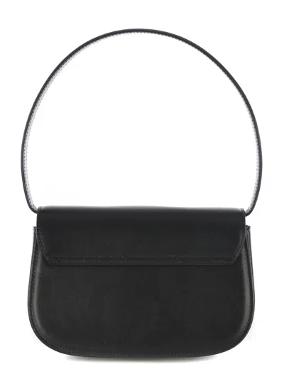 Diesel Rectangular Leather Shoulder Bag With Single Handle