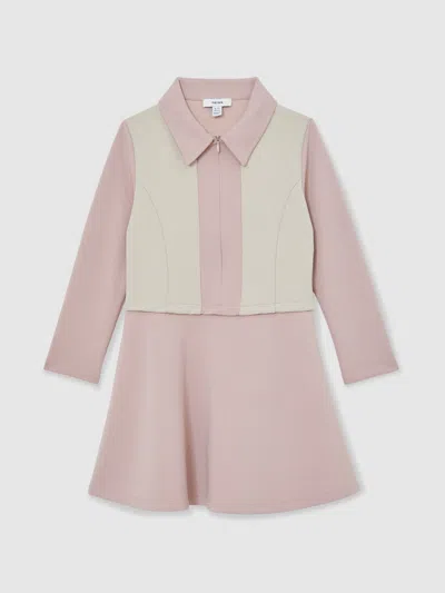 Reiss Neutral Dress In Neutral