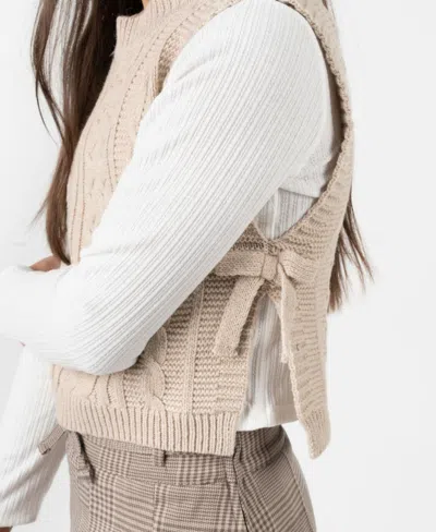 Rare Editions Girls 7-12 3-piece Top, Vest And Skort Set In Multi