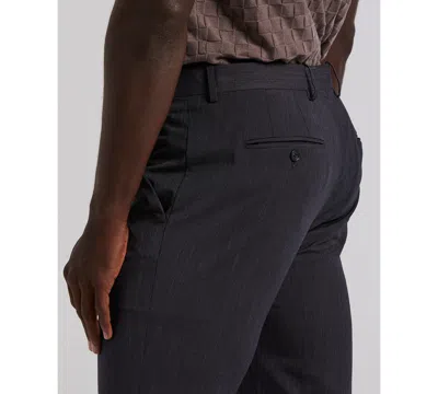 Perry Ellis Men's Slim Fit Pinstripe Pants In Blue