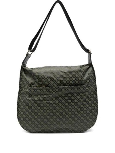 Gherardini Shoulder Bag With Adjustable Strap In Green
