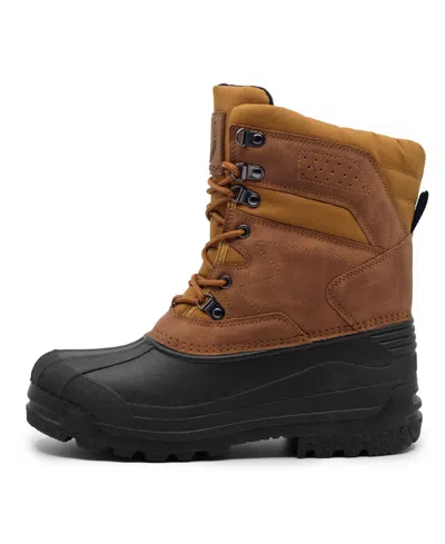 Polar Range Men's Yukon Cushioned Boots In Brown