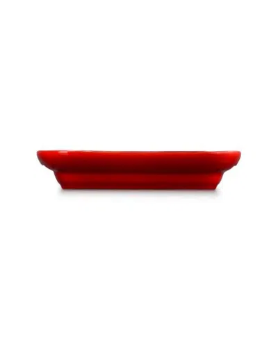 Le Creuset Stoneware 14" Serving Platter In Red