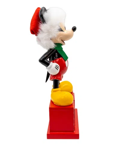 Kurt Adler 8-inch Disney Mickey Mouse Countdown Nutcracker In Multi