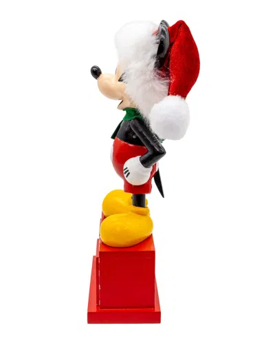 Kurt Adler 8-inch Disney Mickey Mouse Countdown Nutcracker In Multi