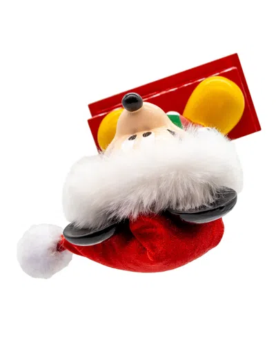 Kurt Adler 8-inch Disney Mickey Mouse Countdown Nutcracker In Multi