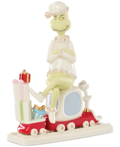 Lenox All Aboard With Mr. Grinch Figurine In Multi