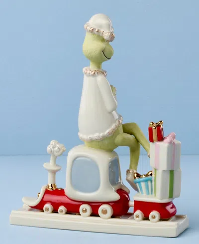 Lenox All Aboard With Mr. Grinch Figurine In Multi