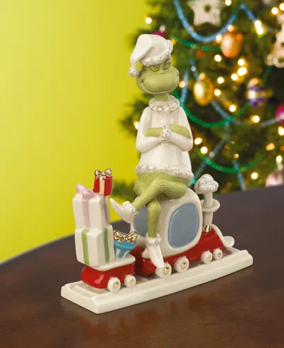 Lenox All Aboard With Mr. Grinch Figurine In Multi