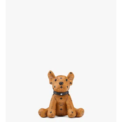 Mcm Park Doll In Visetos In Brown