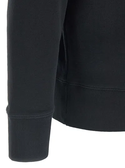 Maison Kitsuné Logo Sweatshirt In Black