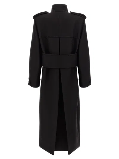 Khaite Donna Coat In Black