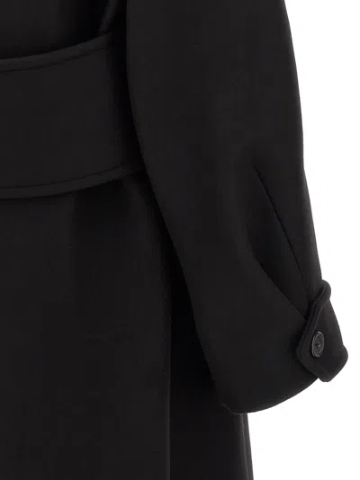 Khaite Donna Coat In Black