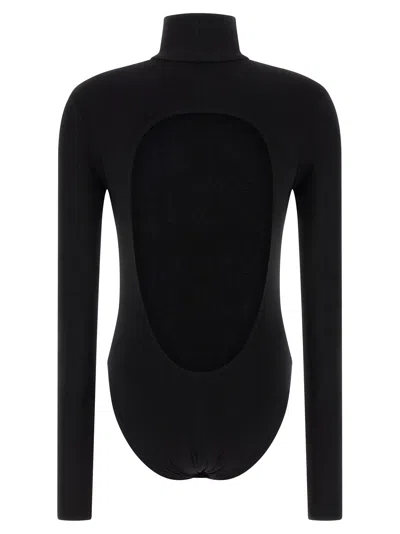 Norma Kamali Body Cut-out In Black