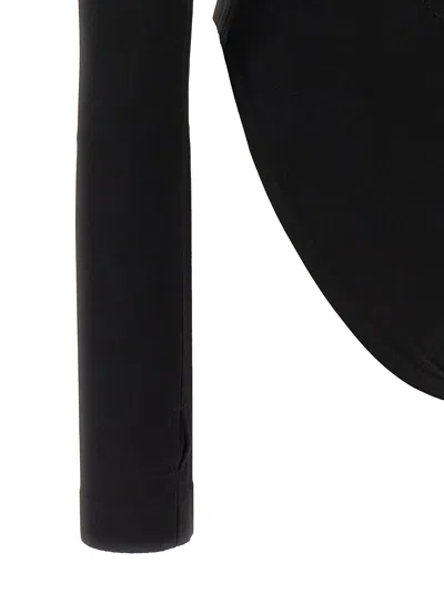 Norma Kamali Body Cut-out In Black