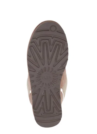 Ugg Webbing Heel Strap Logo Patch Sneakers In Brown