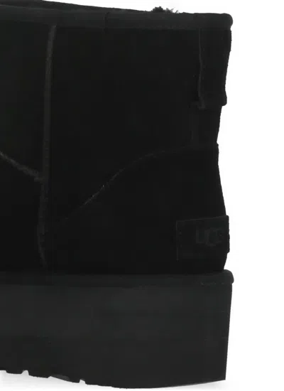 Ugg Australia Classic Mini Platform Boots In Black