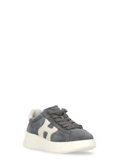 Hogan Rebel H562 Sneakers In Gray