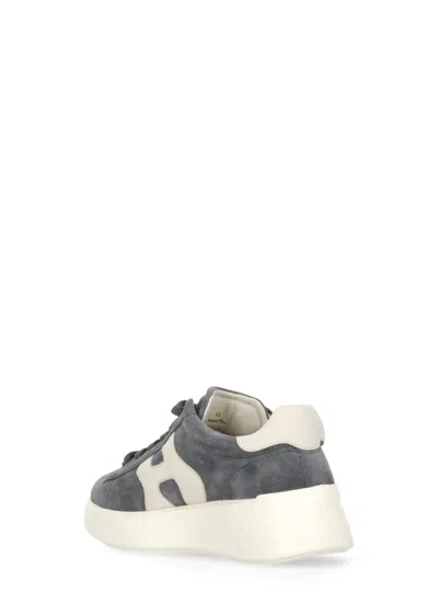 Hogan Rebel H562 Sneakers In Gray