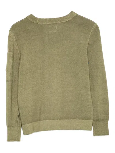C.p. Company Patch-pocket Top In Green