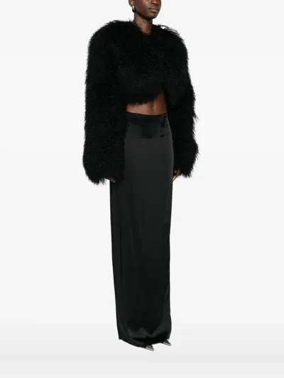 Ducie Becca Shearling Jacket In Black