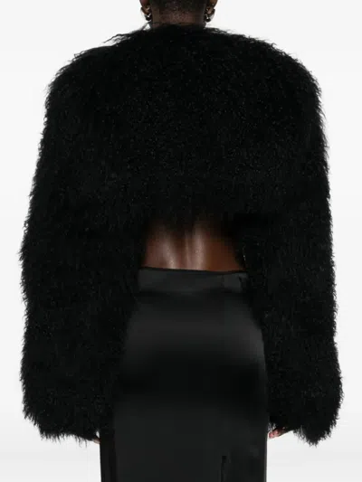 Ducie Becca Shearling Jacket In Black