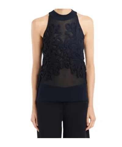 Dondup Sleeveless Top In Black